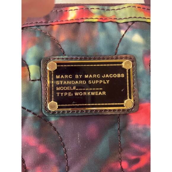 MARC BY MARC JACOBS COLORFUL QUILTED LAPTOP  CROSSBODY BAG - Picture 8 of 16